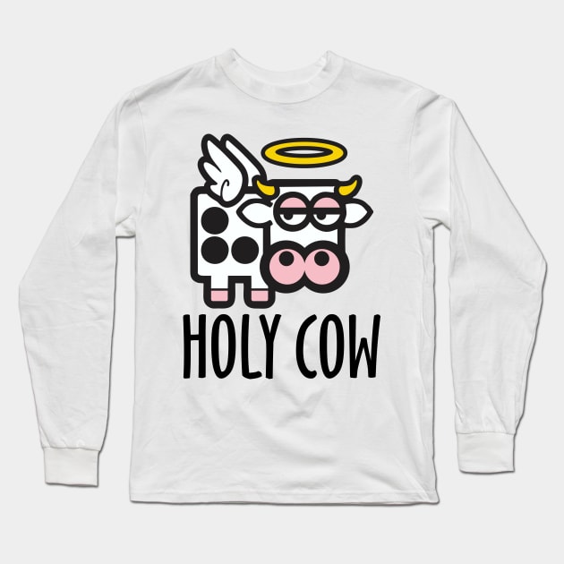 Holy Cow Long Sleeve T-Shirt by DavesTees